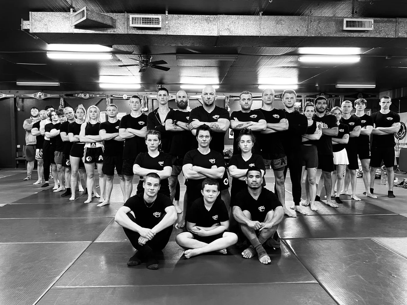The TCB training community on the mats