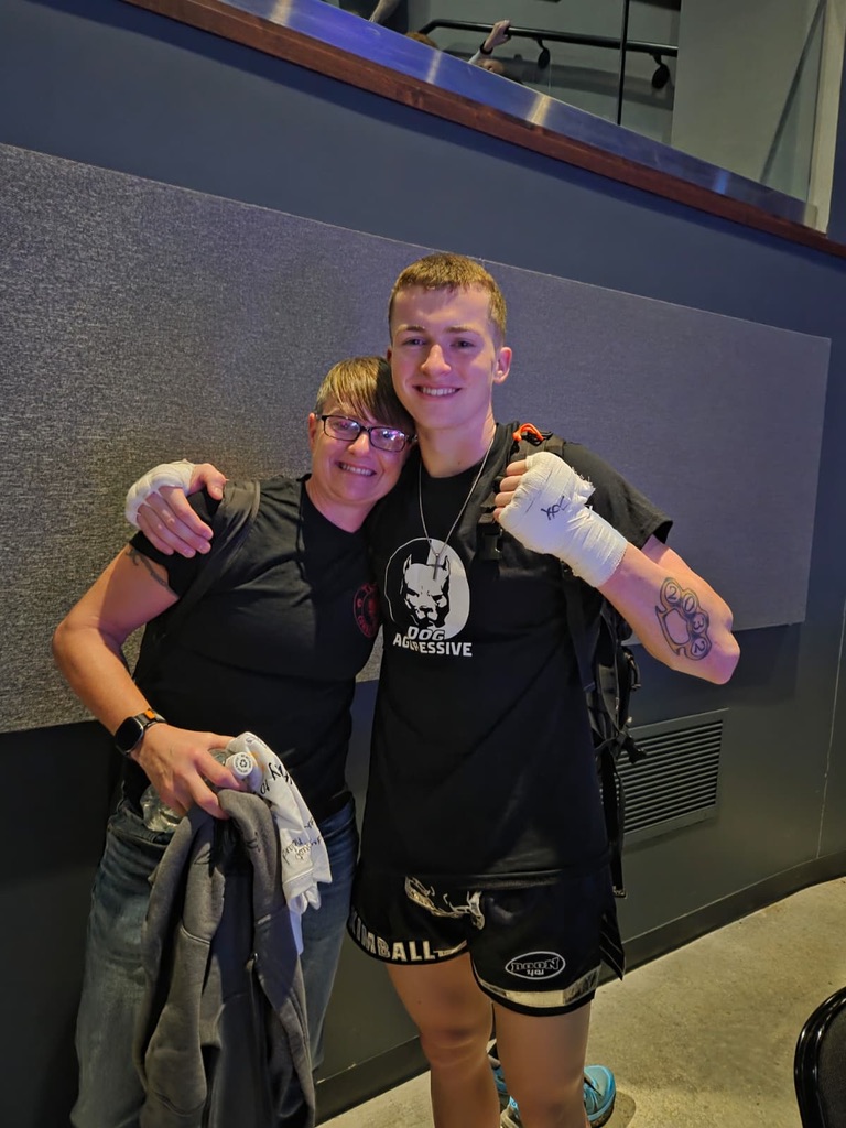 Fighter with Mom